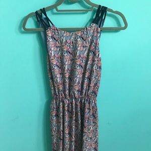 multicolor summer dress